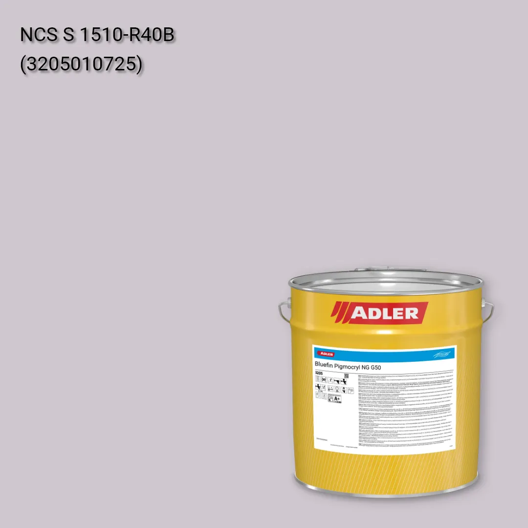 Лак меблевий Bluefin Pigmocryl NG G50 колір NCS S 1510-R40B, Adler NCS S