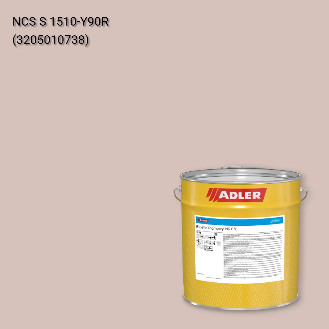Лак меблевий Bluefin Pigmocryl NG G50 колір NCS S 1510-Y90R, Adler NCS S