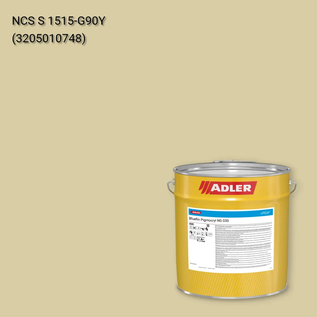 Лак меблевий Bluefin Pigmocryl NG G50 колір NCS S 1515-G90Y, Adler NCS S
