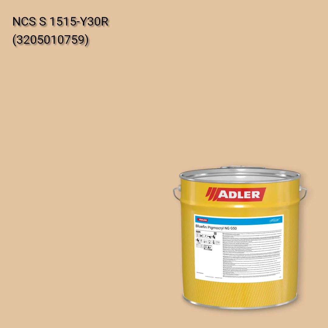 Лак меблевий Bluefin Pigmocryl NG G50 колір NCS S 1515-Y30R, Adler NCS S