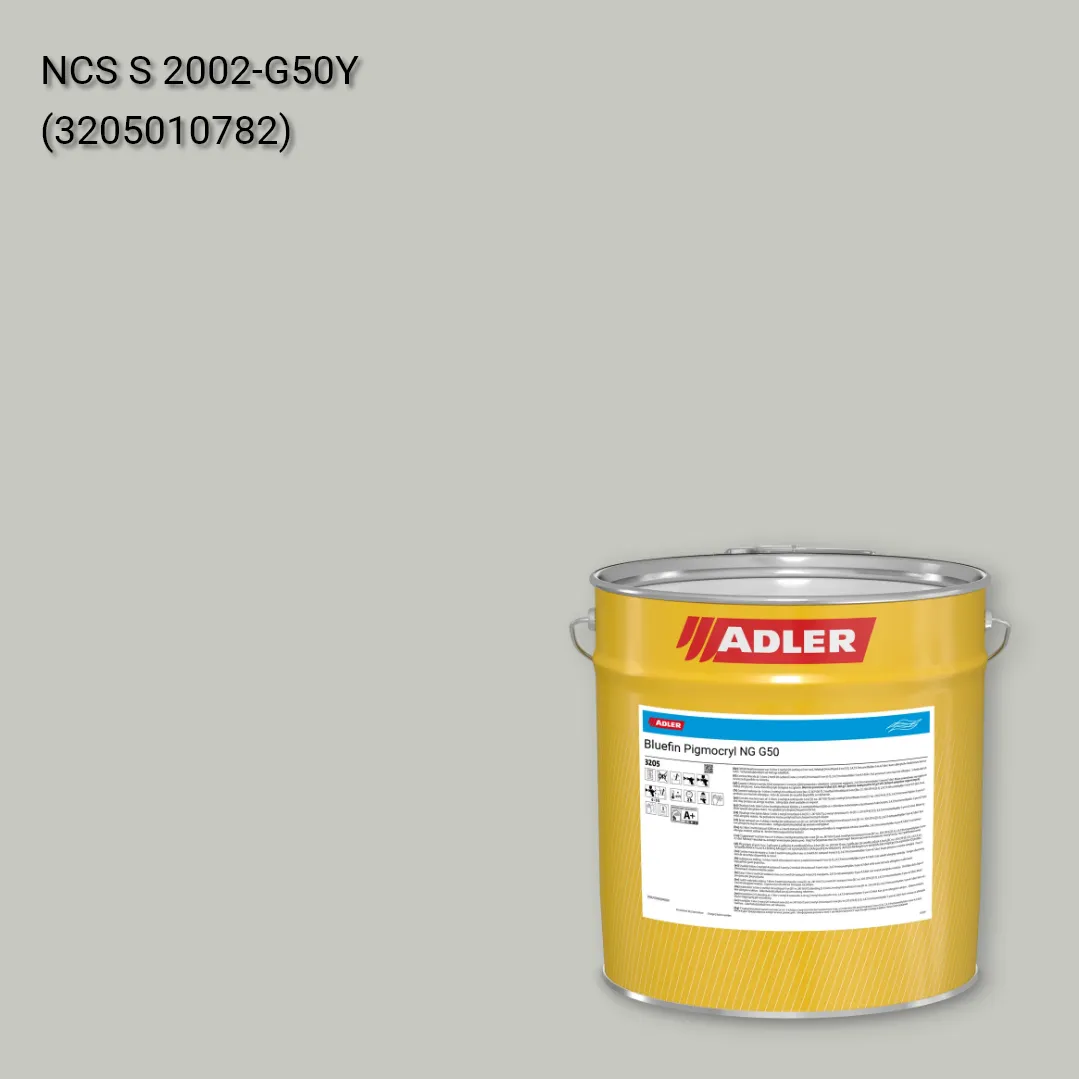 Лак меблевий Bluefin Pigmocryl NG G50 колір NCS S 2002-G50Y, Adler NCS S