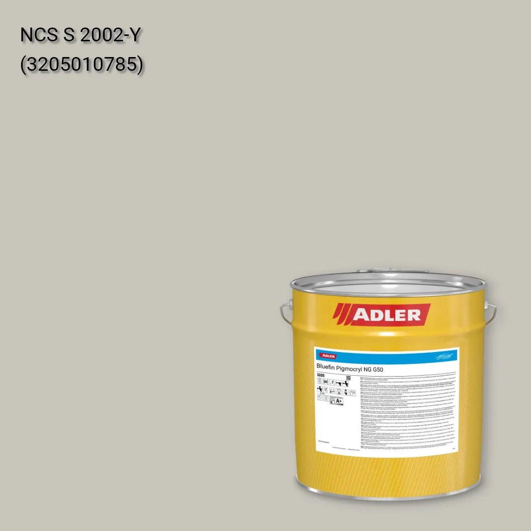Лак меблевий Bluefin Pigmocryl NG G50 колір NCS S 2002-Y, Adler NCS S