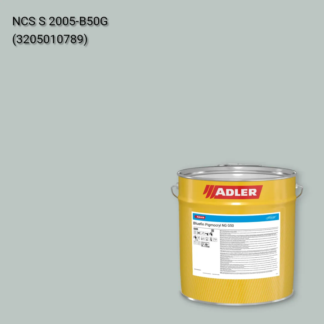 Лак меблевий Bluefin Pigmocryl NG G50 колір NCS S 2005-B50G, Adler NCS S