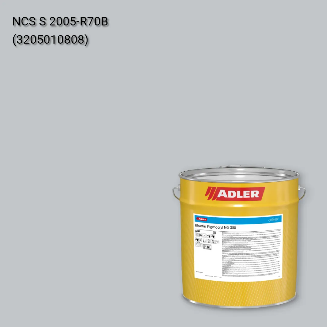 Лак меблевий Bluefin Pigmocryl NG G50 колір NCS S 2005-R70B, Adler NCS S