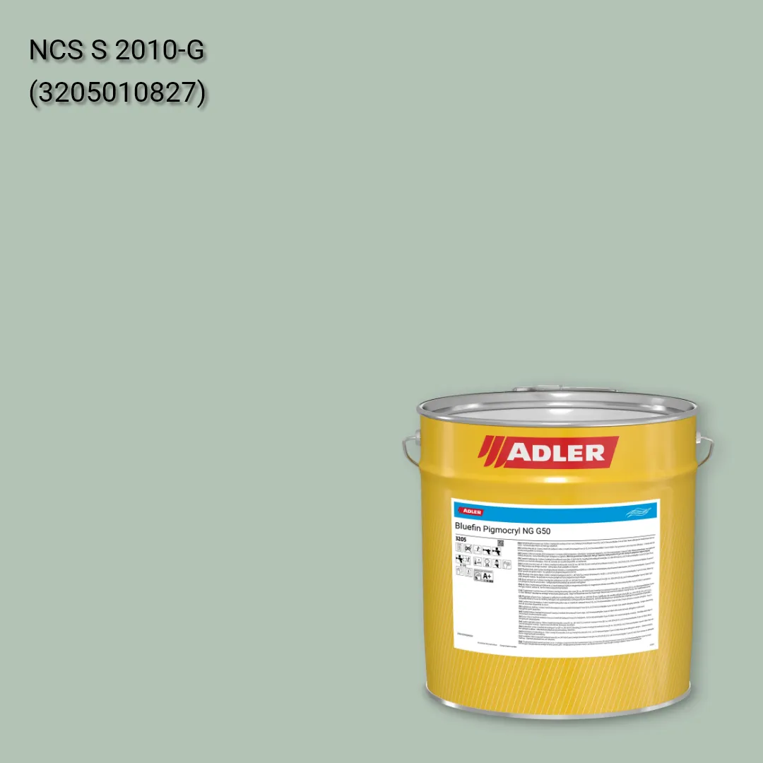 Лак меблевий Bluefin Pigmocryl NG G50 колір NCS S 2010-G, Adler NCS S
