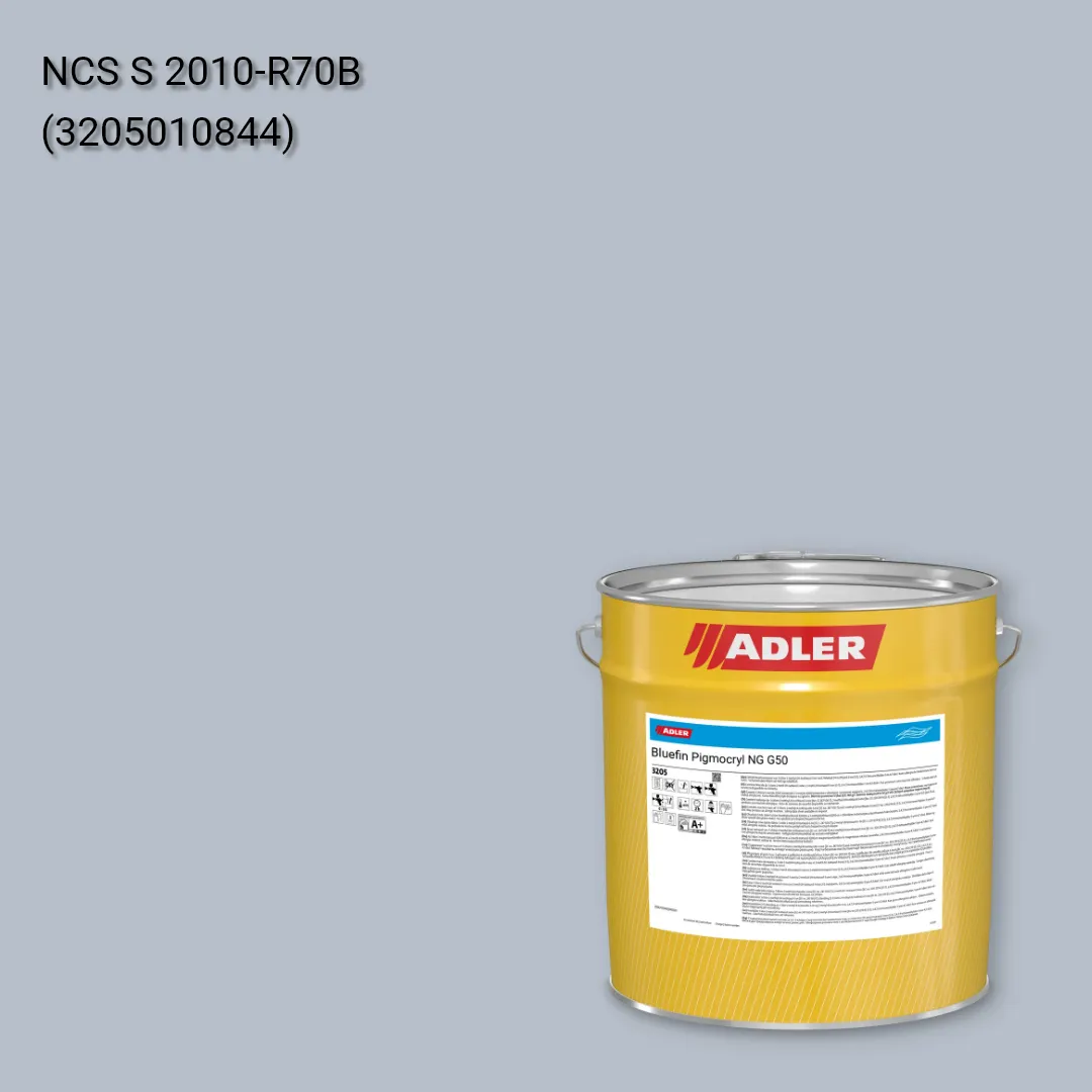 Лак меблевий Bluefin Pigmocryl NG G50 колір NCS S 2010-R70B, Adler NCS S