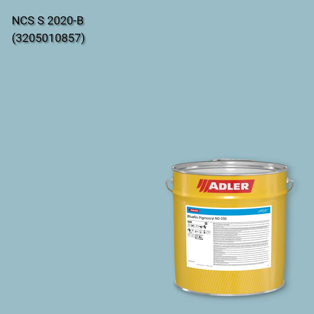 Лак меблевий Bluefin Pigmocryl NG G50 колір NCS S 2020-B, Adler NCS S