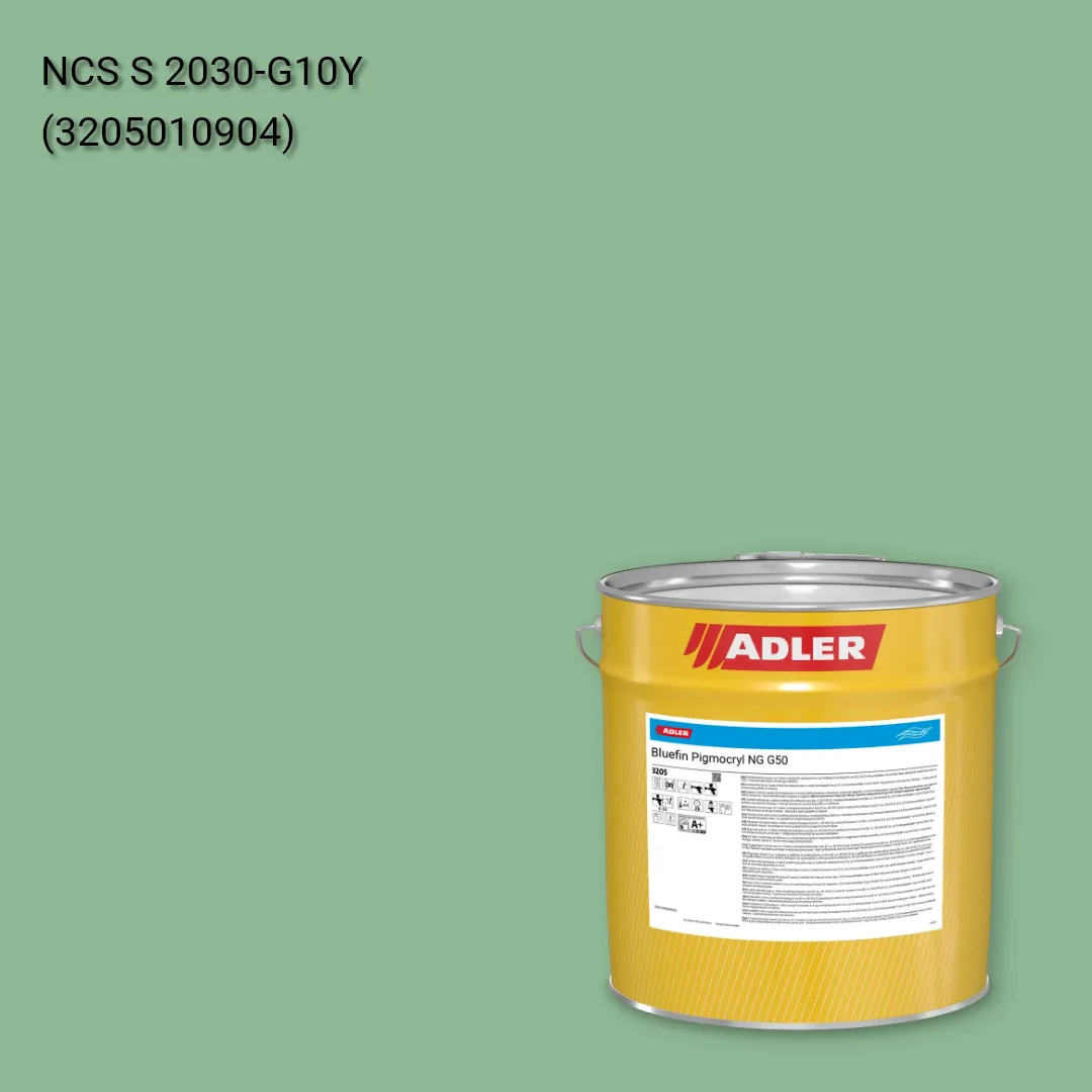 Лак меблевий Bluefin Pigmocryl NG G50 колір NCS S 2030-G10Y, Adler NCS S