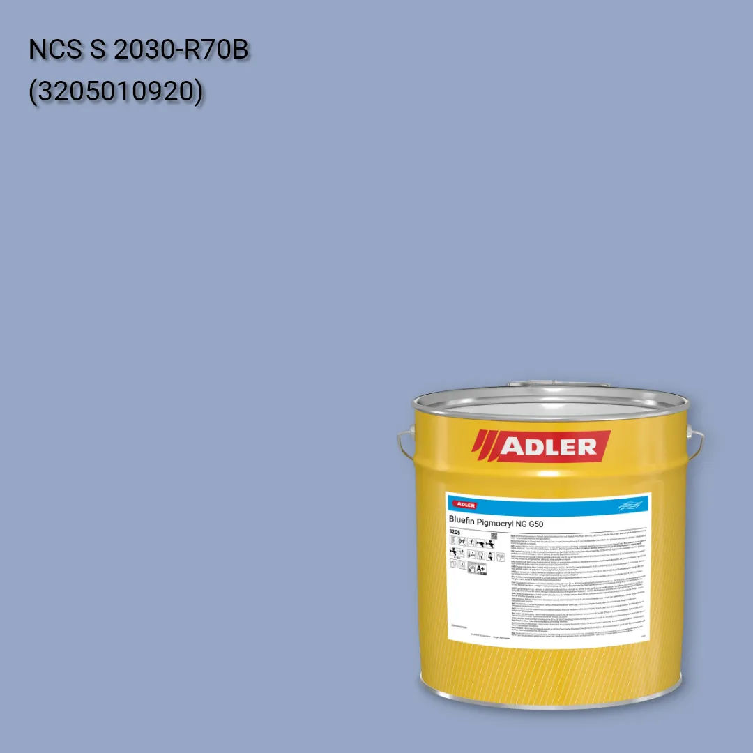Лак меблевий Bluefin Pigmocryl NG G50 колір NCS S 2030-R70B, Adler NCS S