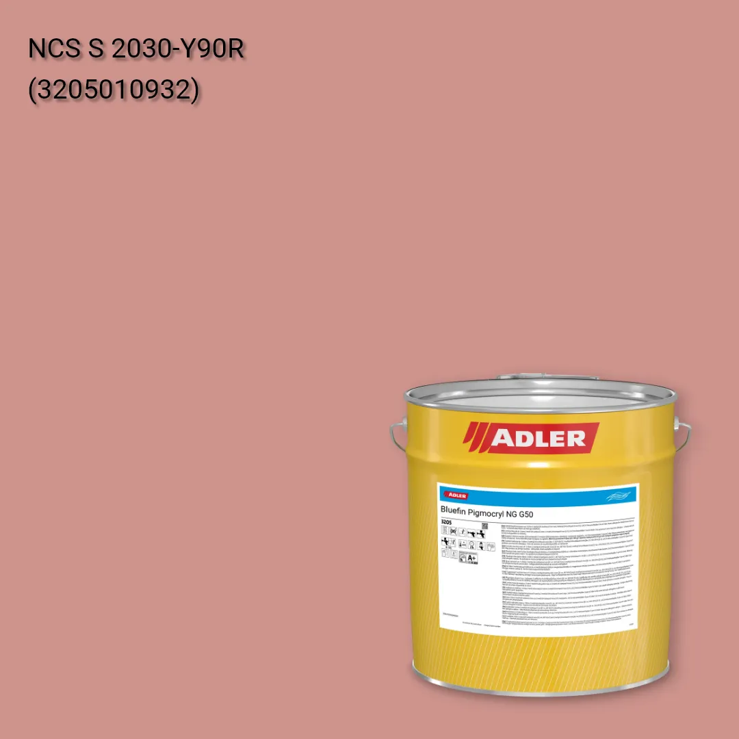 Лак меблевий Bluefin Pigmocryl NG G50 колір NCS S 2030-Y90R, Adler NCS S