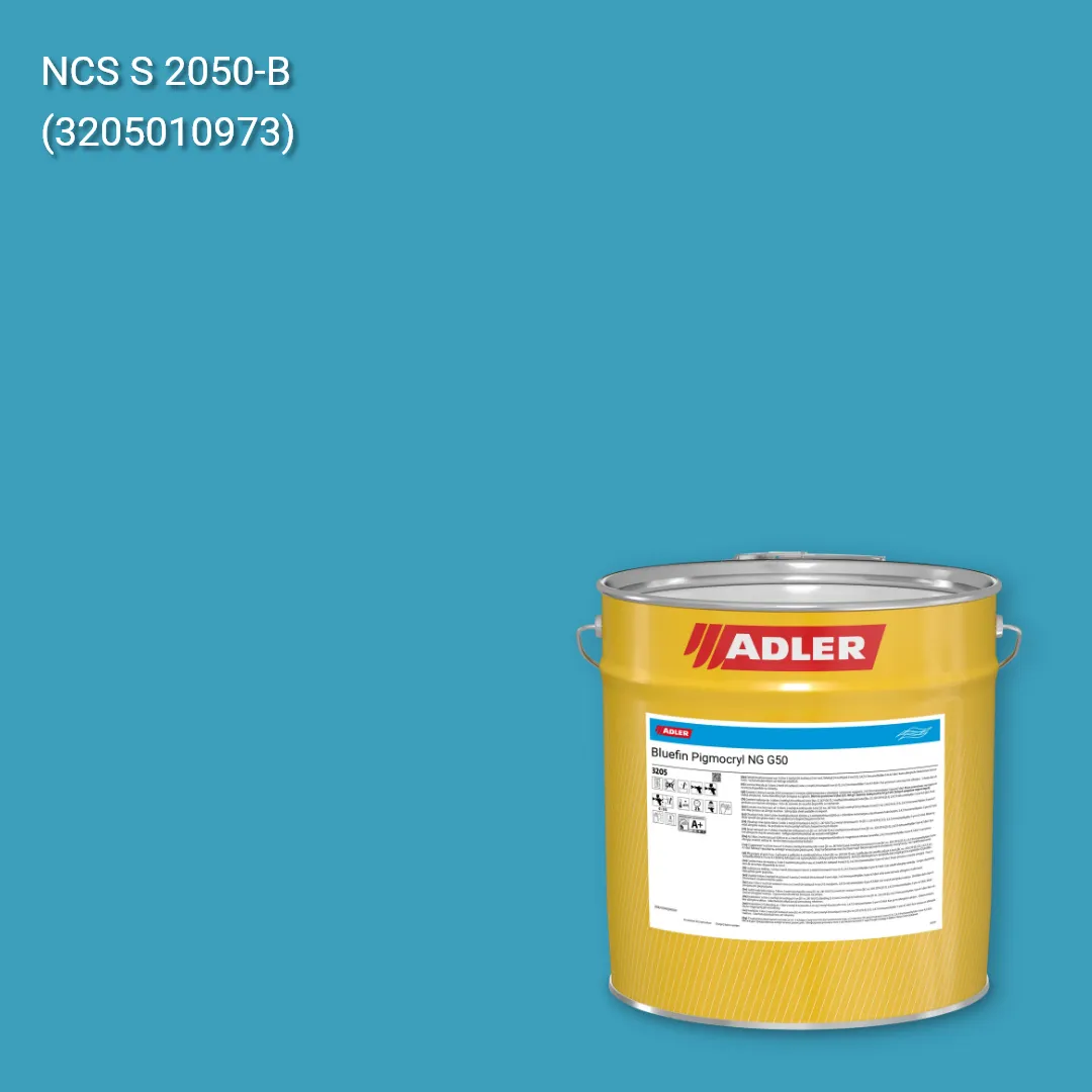 Лак меблевий Bluefin Pigmocryl NG G50 колір NCS S 2050-B, Adler NCS S