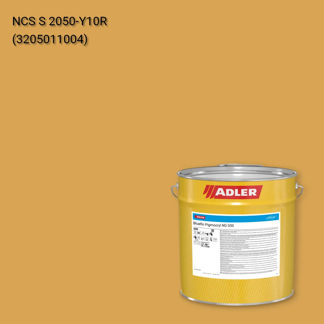 Лак меблевий Bluefin Pigmocryl NG G50 колір NCS S 2050-Y10R, Adler NCS S