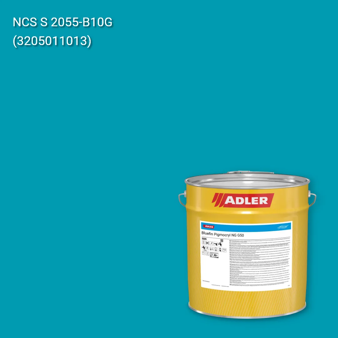 Лак меблевий Bluefin Pigmocryl NG G50 колір NCS S 2055-B10G, Adler NCS S