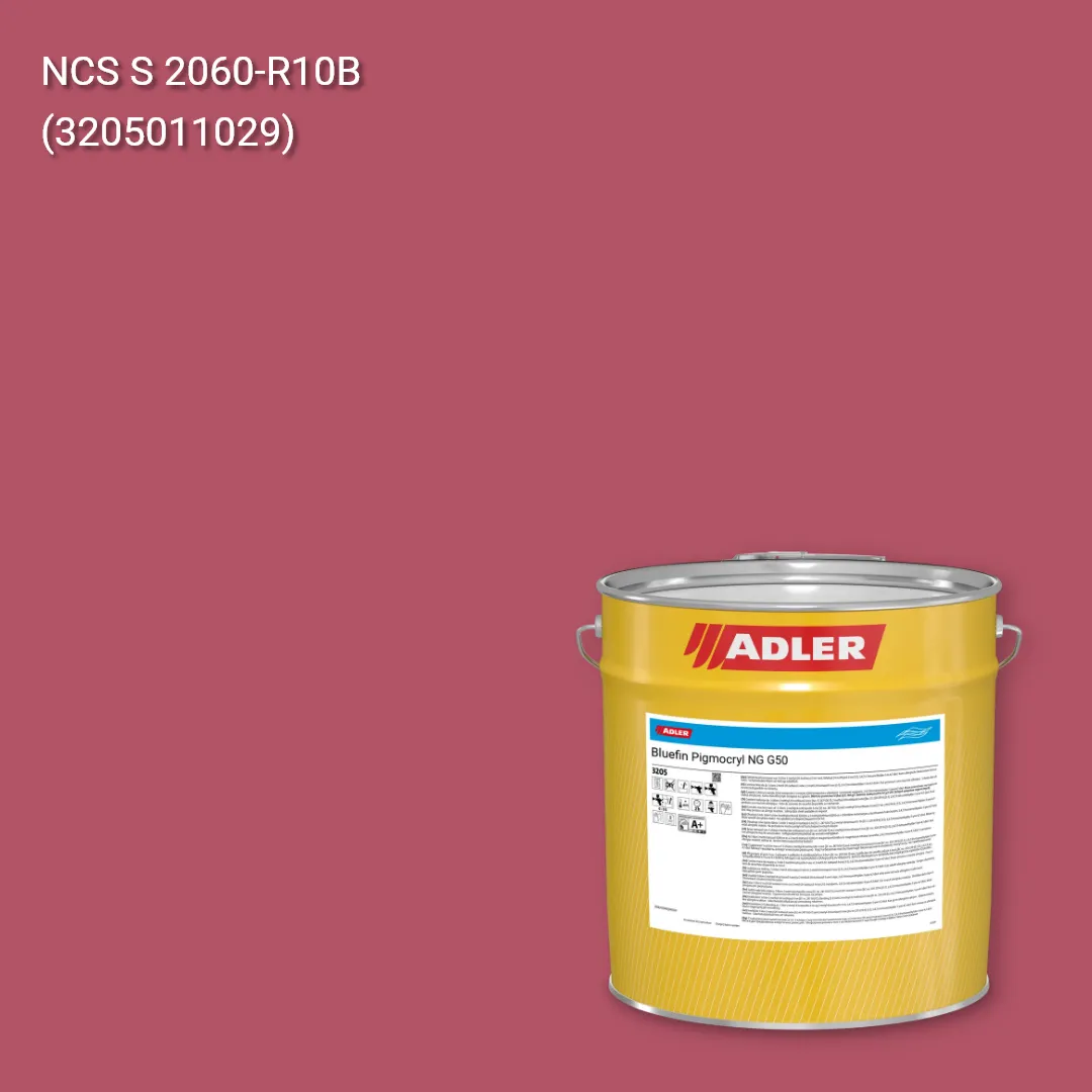 Лак меблевий Bluefin Pigmocryl NG G50 колір NCS S 2060-R10B, Adler NCS S