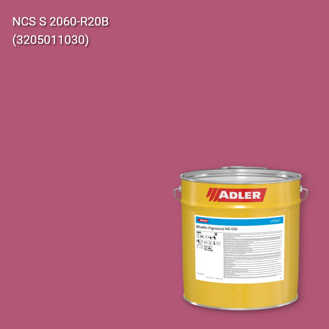 Лак меблевий Bluefin Pigmocryl NG G50 колір NCS S 2060-R20B, Adler NCS S
