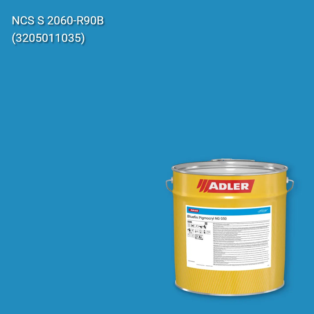 Лак меблевий Bluefin Pigmocryl NG G50 колір NCS S 2060-R90B, Adler NCS S