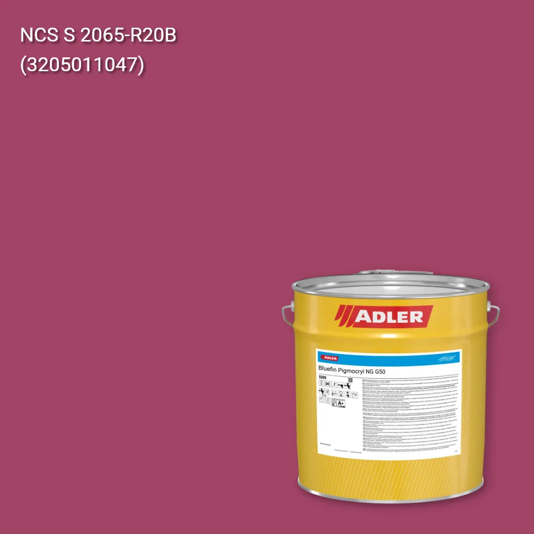 Лак меблевий Bluefin Pigmocryl NG G50 колір NCS S 2065-R20B, Adler NCS S