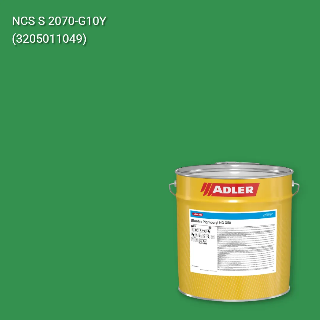 Лак меблевий Bluefin Pigmocryl NG G50 колір NCS S 2070-G10Y, Adler NCS S