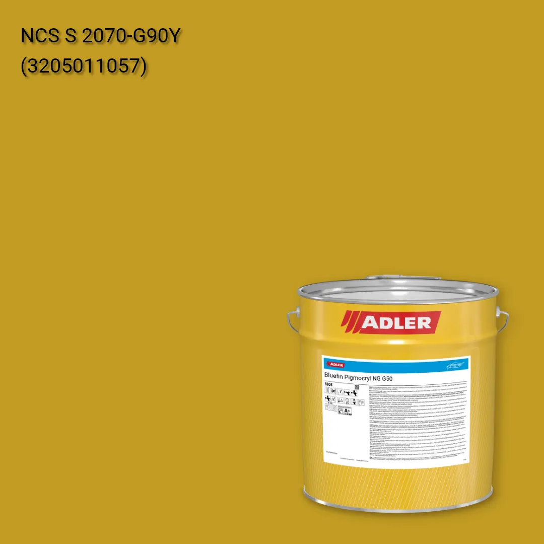 Лак меблевий Bluefin Pigmocryl NG G50 колір NCS S 2070-G90Y, Adler NCS S