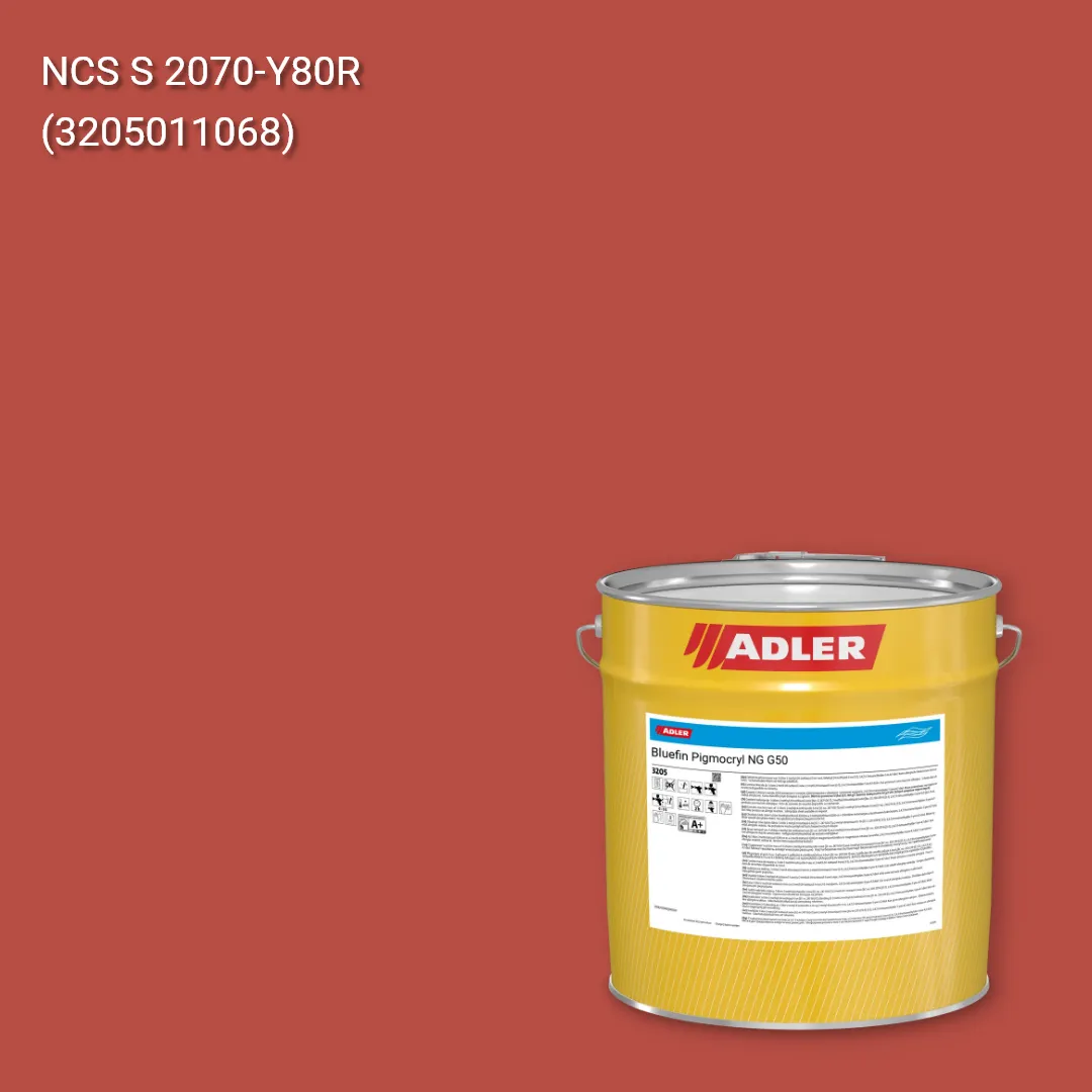 Лак меблевий Bluefin Pigmocryl NG G50 колір NCS S 2070-Y80R, Adler NCS S