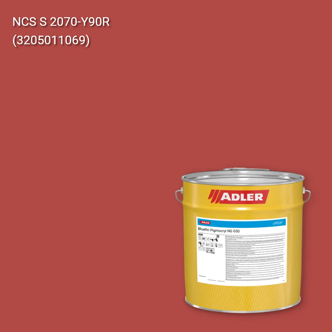 Лак меблевий Bluefin Pigmocryl NG G50 колір NCS S 2070-Y90R, Adler NCS S