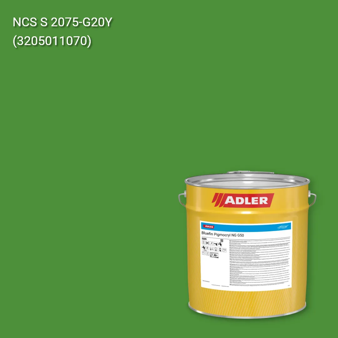 Лак меблевий Bluefin Pigmocryl NG G50 колір NCS S 2075-G20Y, Adler NCS S