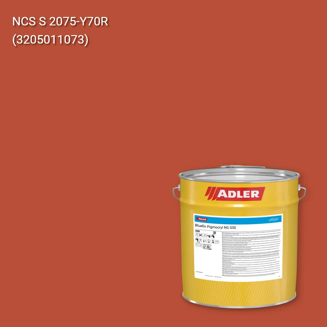 Лак меблевий Bluefin Pigmocryl NG G50 колір NCS S 2075-Y70R, Adler NCS S