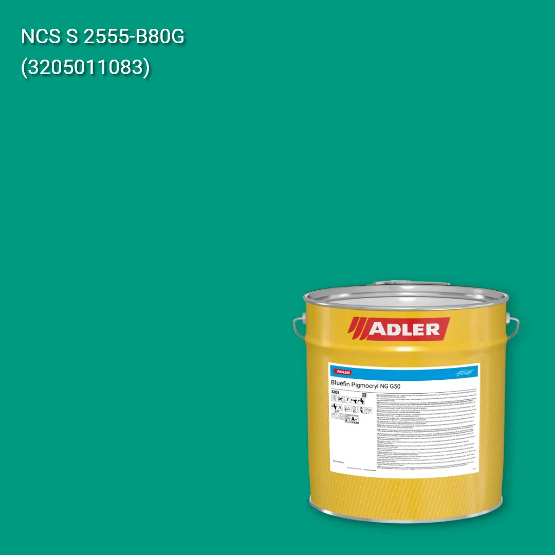 Лак меблевий Bluefin Pigmocryl NG G50 колір NCS S 2555-B80G, Adler NCS S