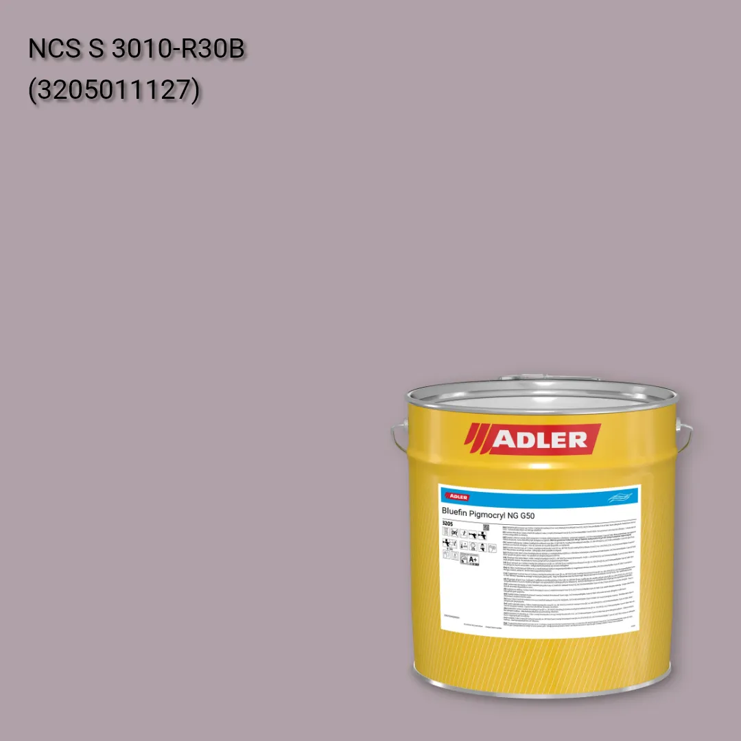 Лак меблевий Bluefin Pigmocryl NG G50 колір NCS S 3010-R30B, Adler NCS S