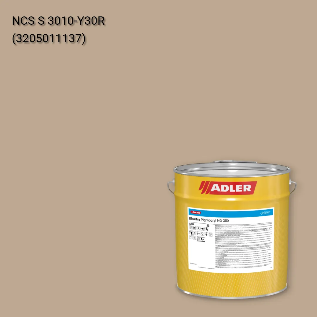 Лак меблевий Bluefin Pigmocryl NG G50 колір NCS S 3010-Y30R, Adler NCS S Лак меблевий Bluefin Pigmocryl NG G50 колір NCS S 3010-Y30R, Adler NCS S
