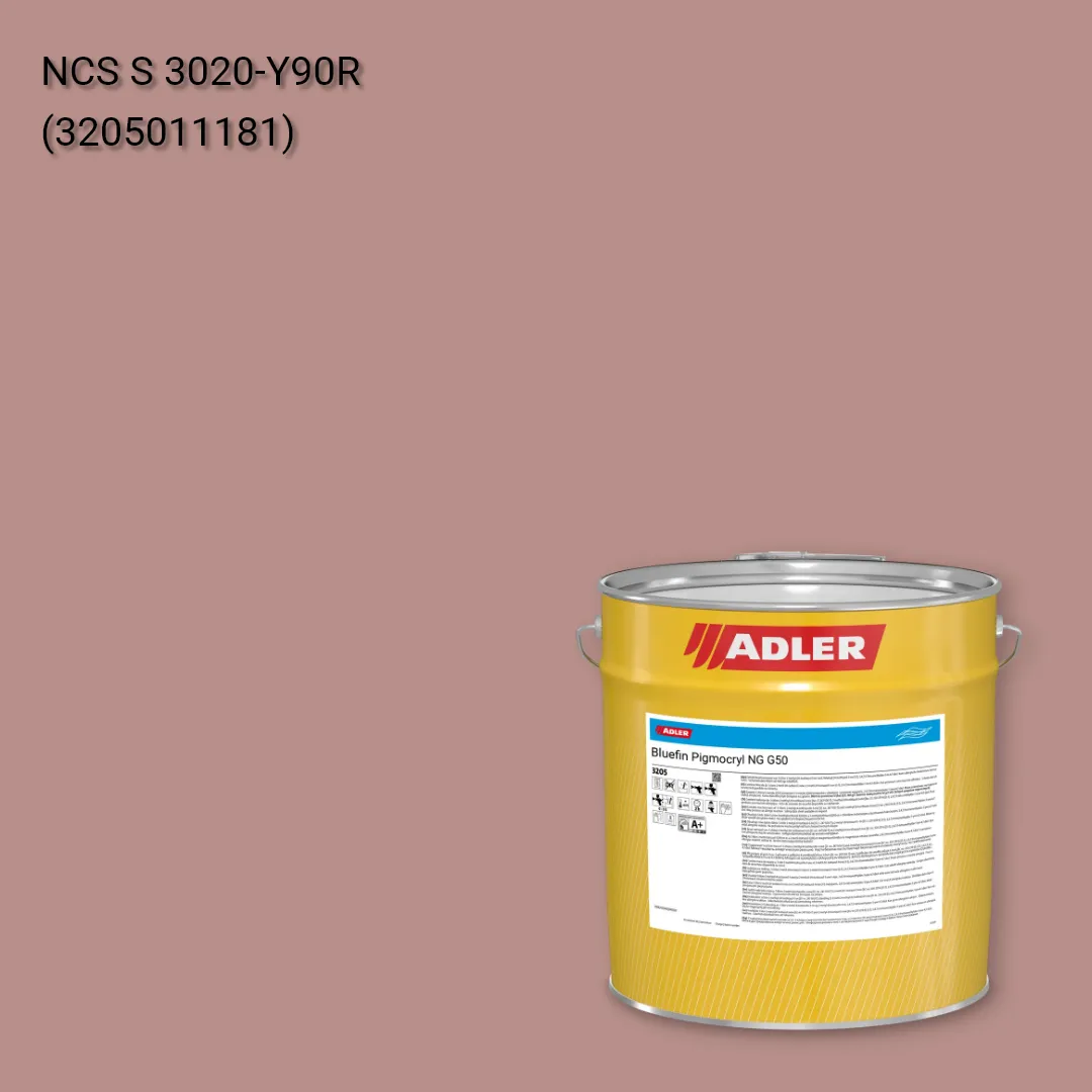 Лак меблевий Bluefin Pigmocryl NG G50 колір NCS S 3020-Y90R, Adler NCS S