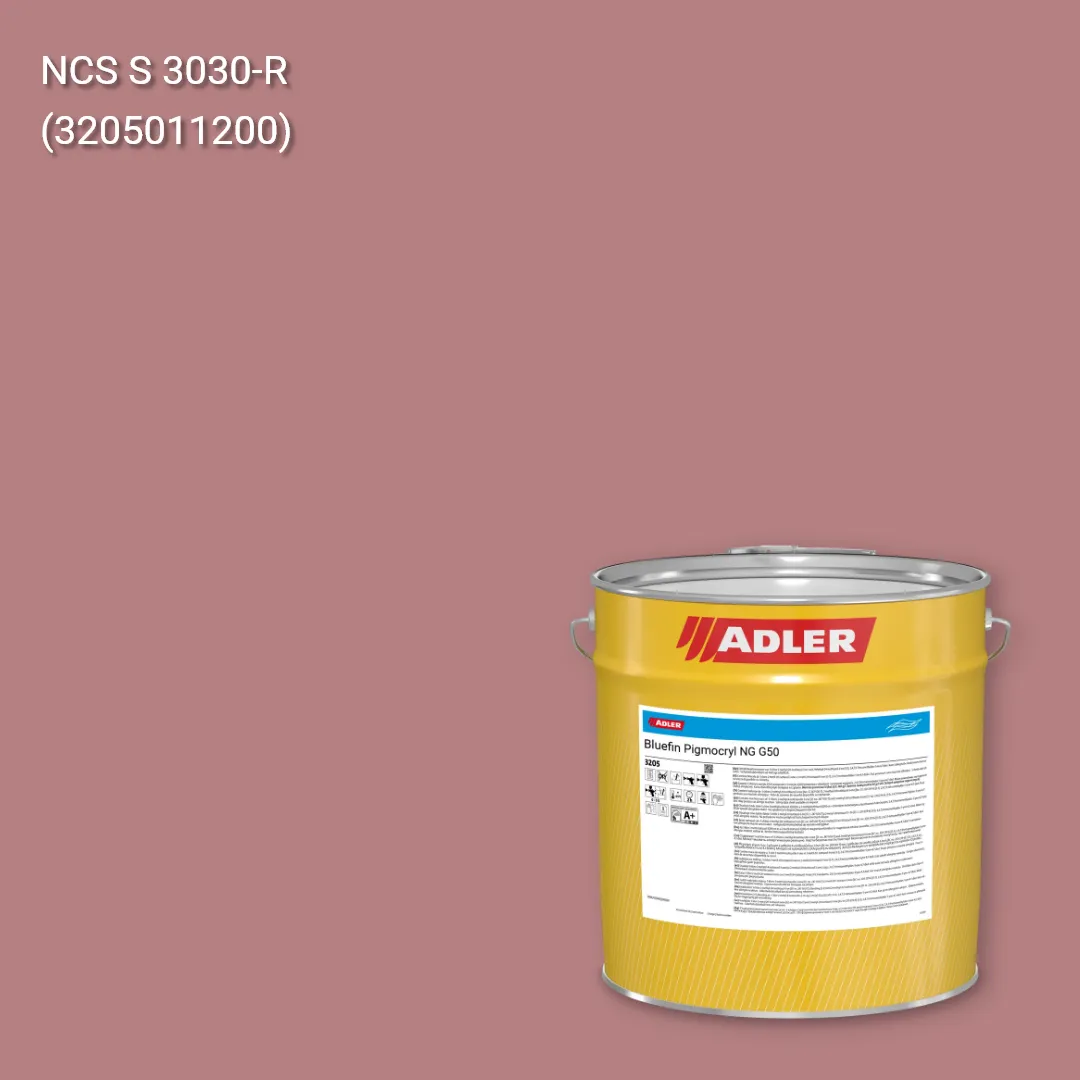 Лак меблевий Bluefin Pigmocryl NG G50 колір NCS S 3030-R, Adler NCS S