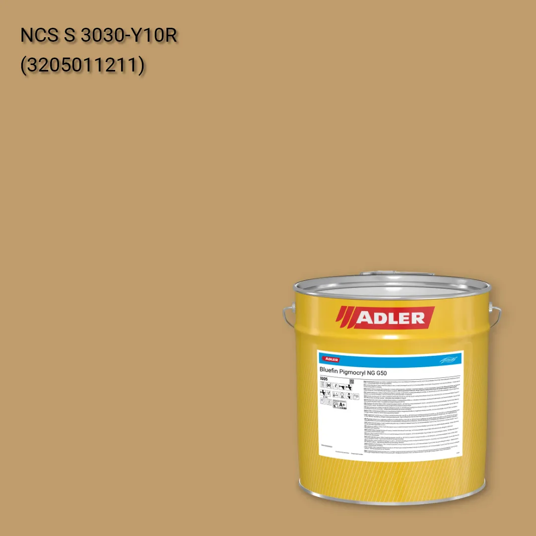 Лак меблевий Bluefin Pigmocryl NG G50 колір NCS S 3030-Y10R, Adler NCS S
