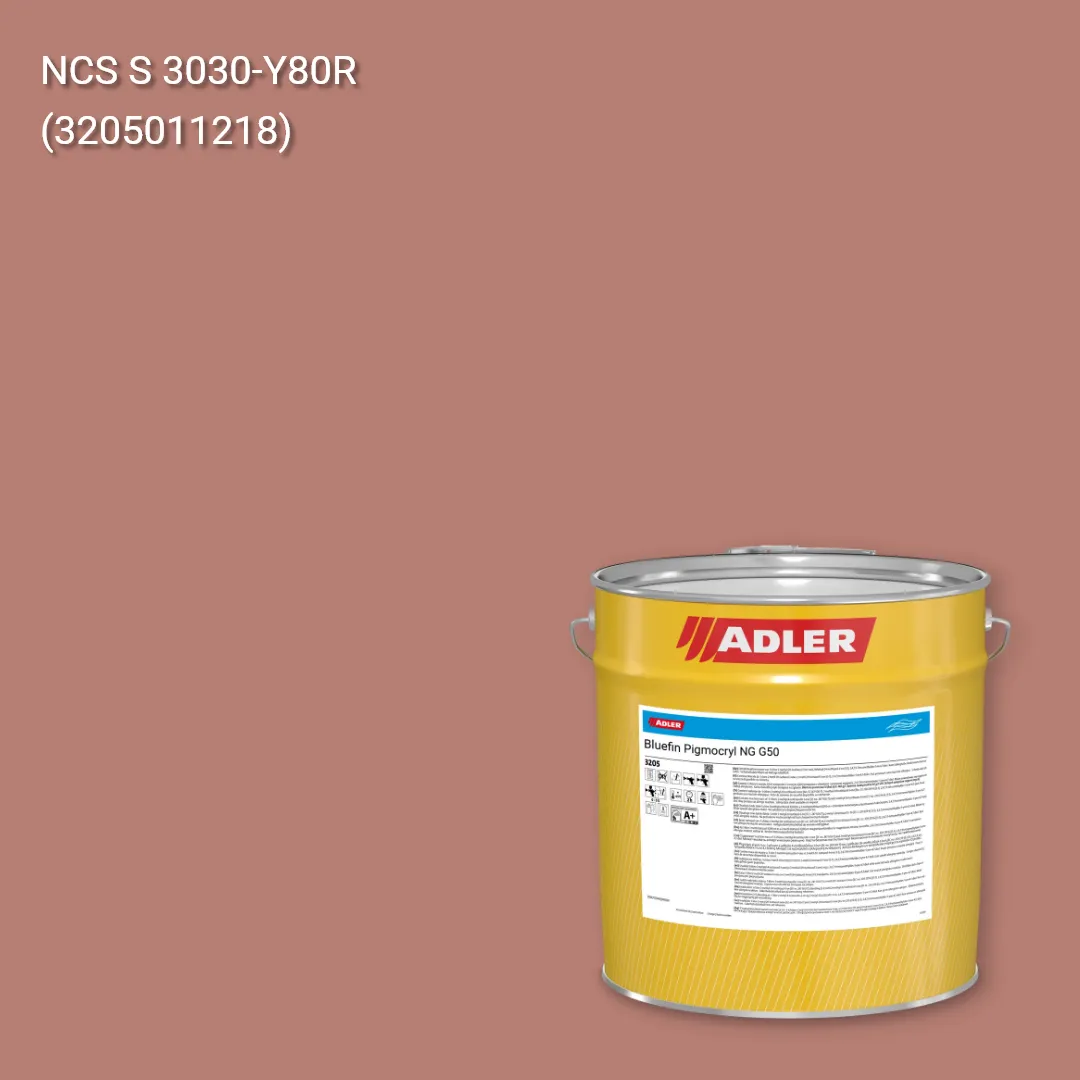 Лак меблевий Bluefin Pigmocryl NG G50 колір NCS S 3030-Y80R, Adler NCS S