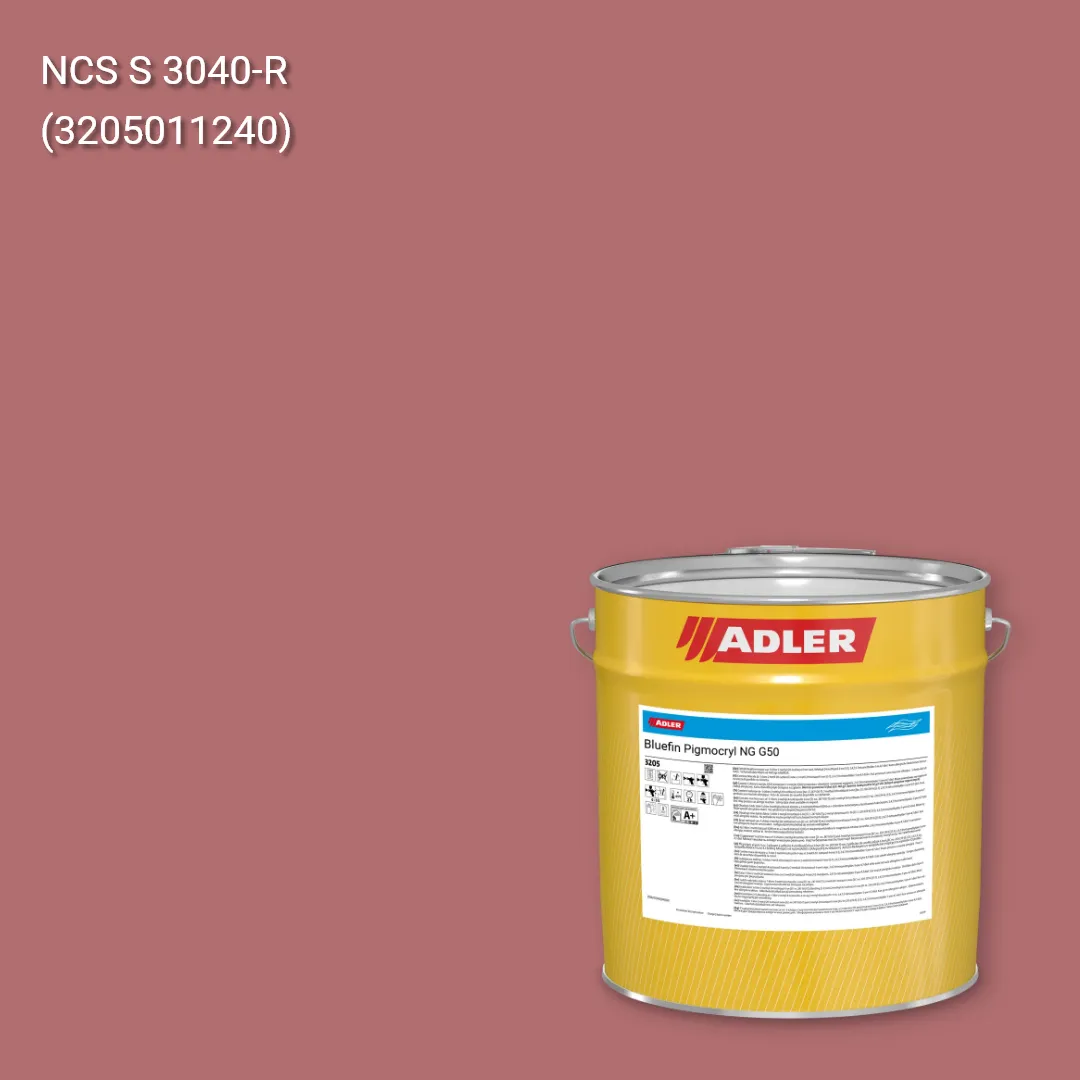 Лак меблевий Bluefin Pigmocryl NG G50 колір NCS S 3040-R, Adler NCS S