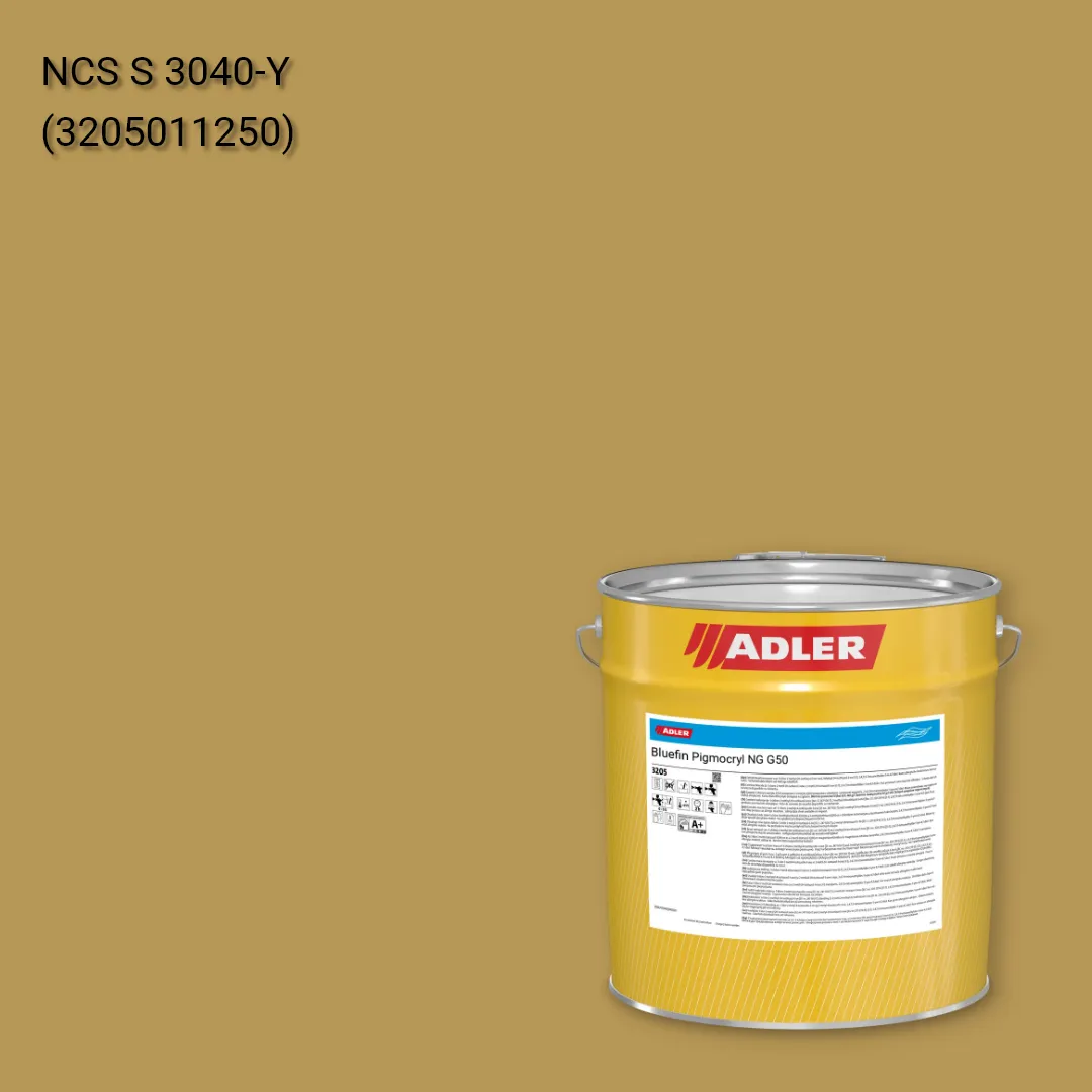 Лак меблевий Bluefin Pigmocryl NG G50 колір NCS S 3040-Y, Adler NCS S