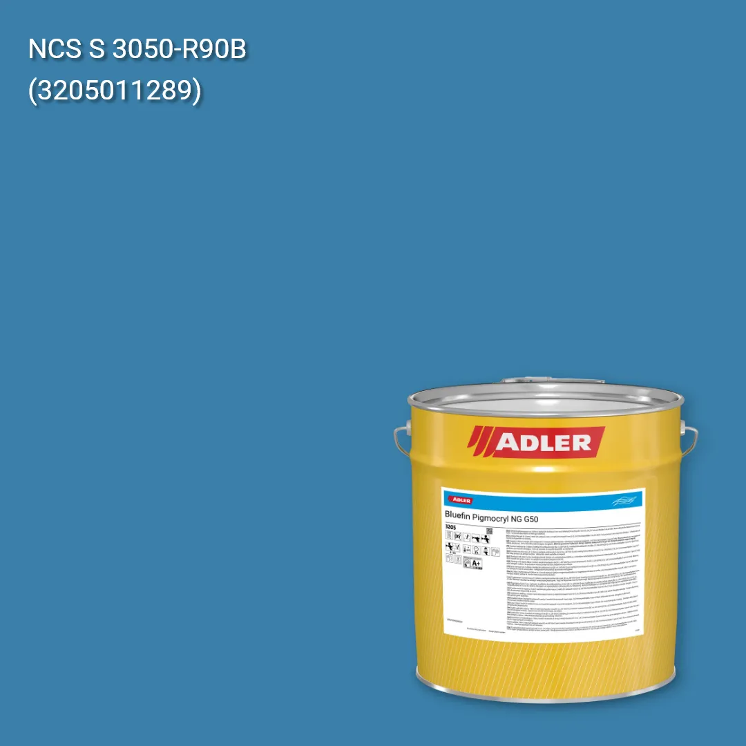 Лак меблевий Bluefin Pigmocryl NG G50 колір NCS S 3050-R90B, Adler NCS S