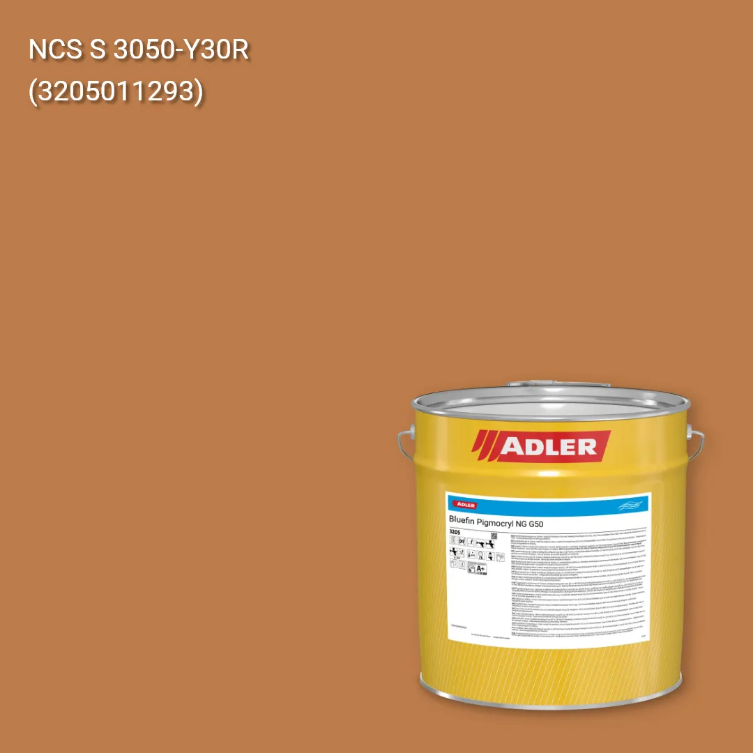 Лак меблевий Bluefin Pigmocryl NG G50 колір NCS S 3050-Y30R, Adler NCS S