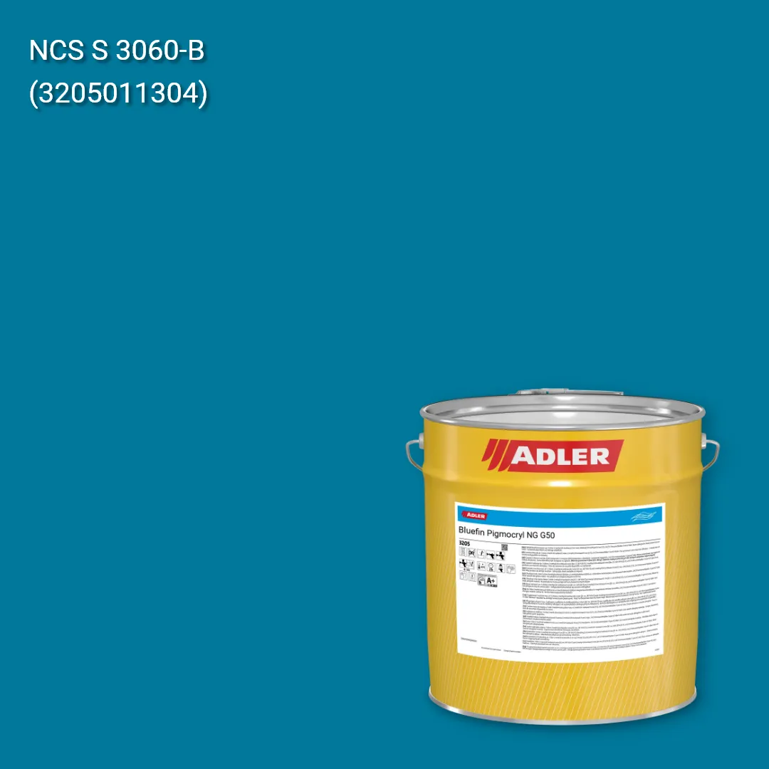 Лак меблевий Bluefin Pigmocryl NG G50 колір NCS S 3060-B, Adler NCS S