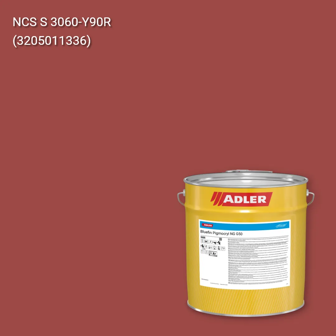 Лак меблевий Bluefin Pigmocryl NG G50 колір NCS S 3060-Y90R, Adler NCS S