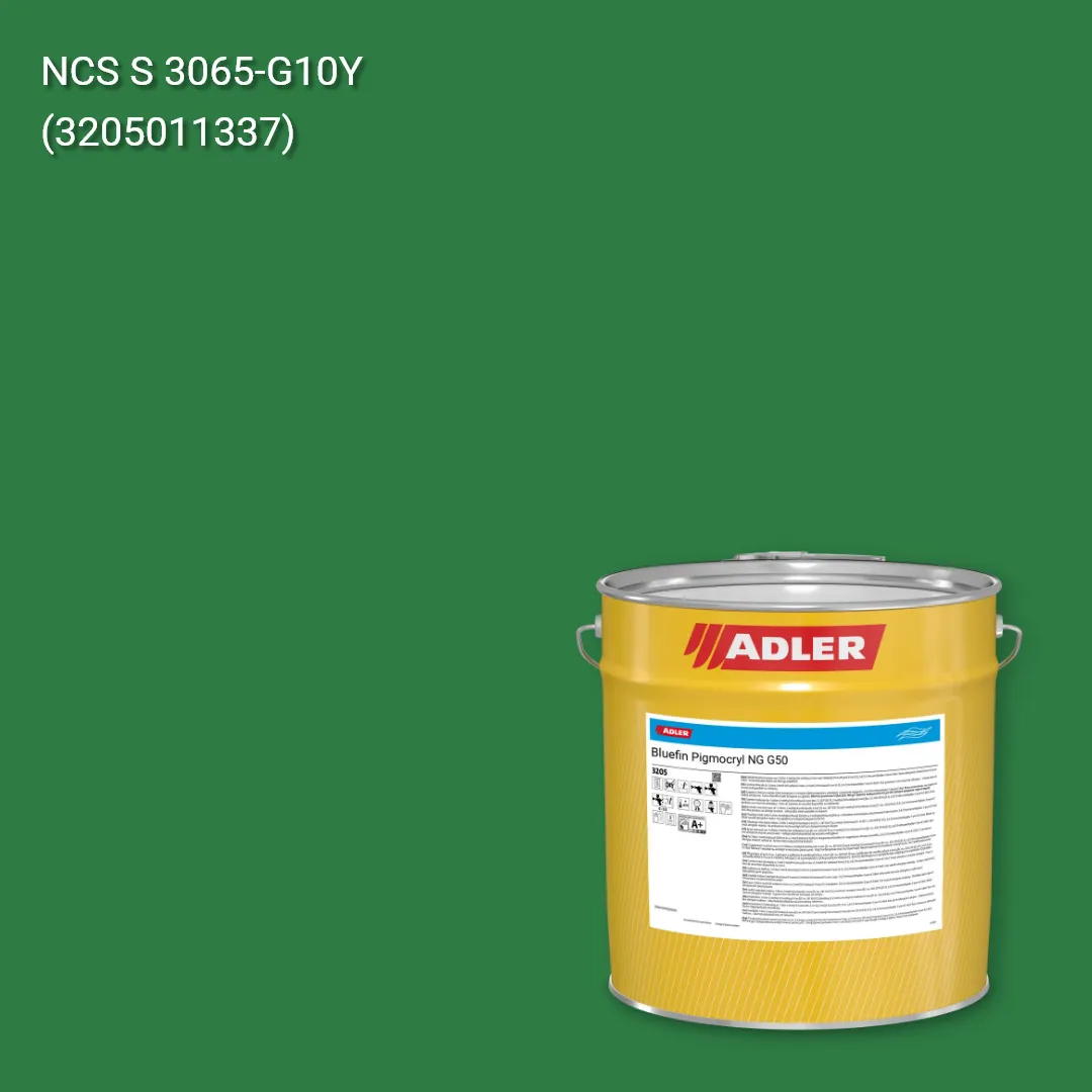 Лак меблевий Bluefin Pigmocryl NG G50 колір NCS S 3065-G10Y, Adler NCS S