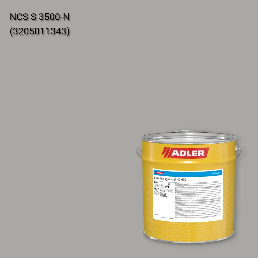 Лак меблевий Bluefin Pigmocryl NG G50 колір NCS S 3500-N, Adler NCS S