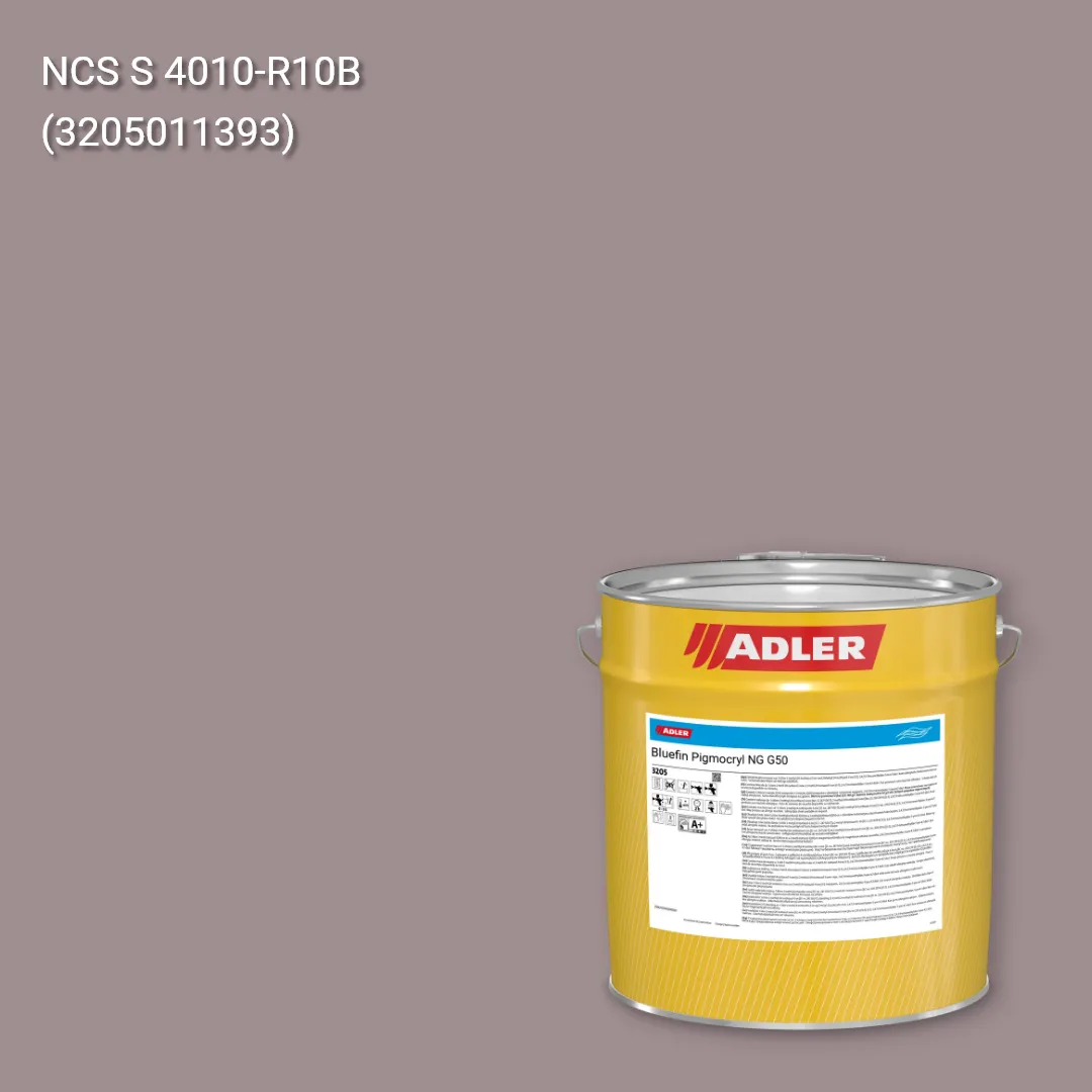 Лак меблевий Bluefin Pigmocryl NG G50 колір NCS S 4010-R10B, Adler NCS S