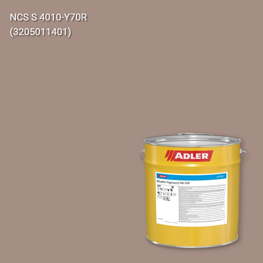 Лак меблевий Bluefin Pigmocryl NG G50 колір NCS S 4010-Y70R, Adler NCS S