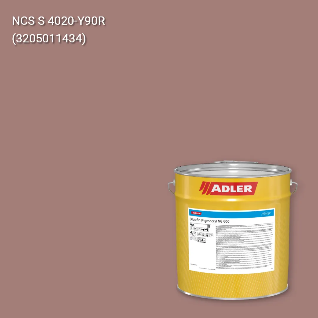 Лак меблевий Bluefin Pigmocryl NG G50 колір NCS S 4020-Y90R, Adler NCS S