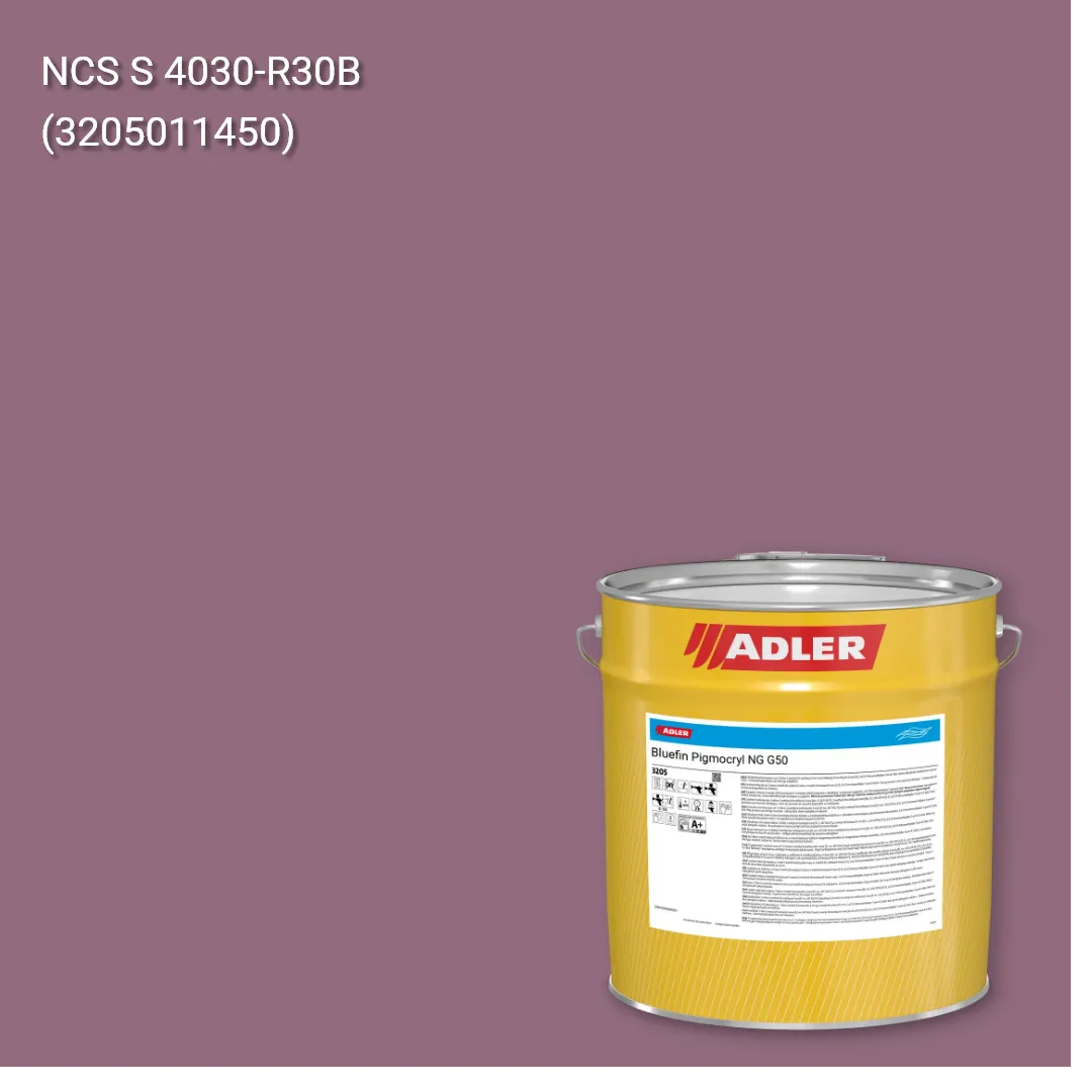 Лак меблевий Bluefin Pigmocryl NG G50 колір NCS S 4030-R30B, Adler NCS S