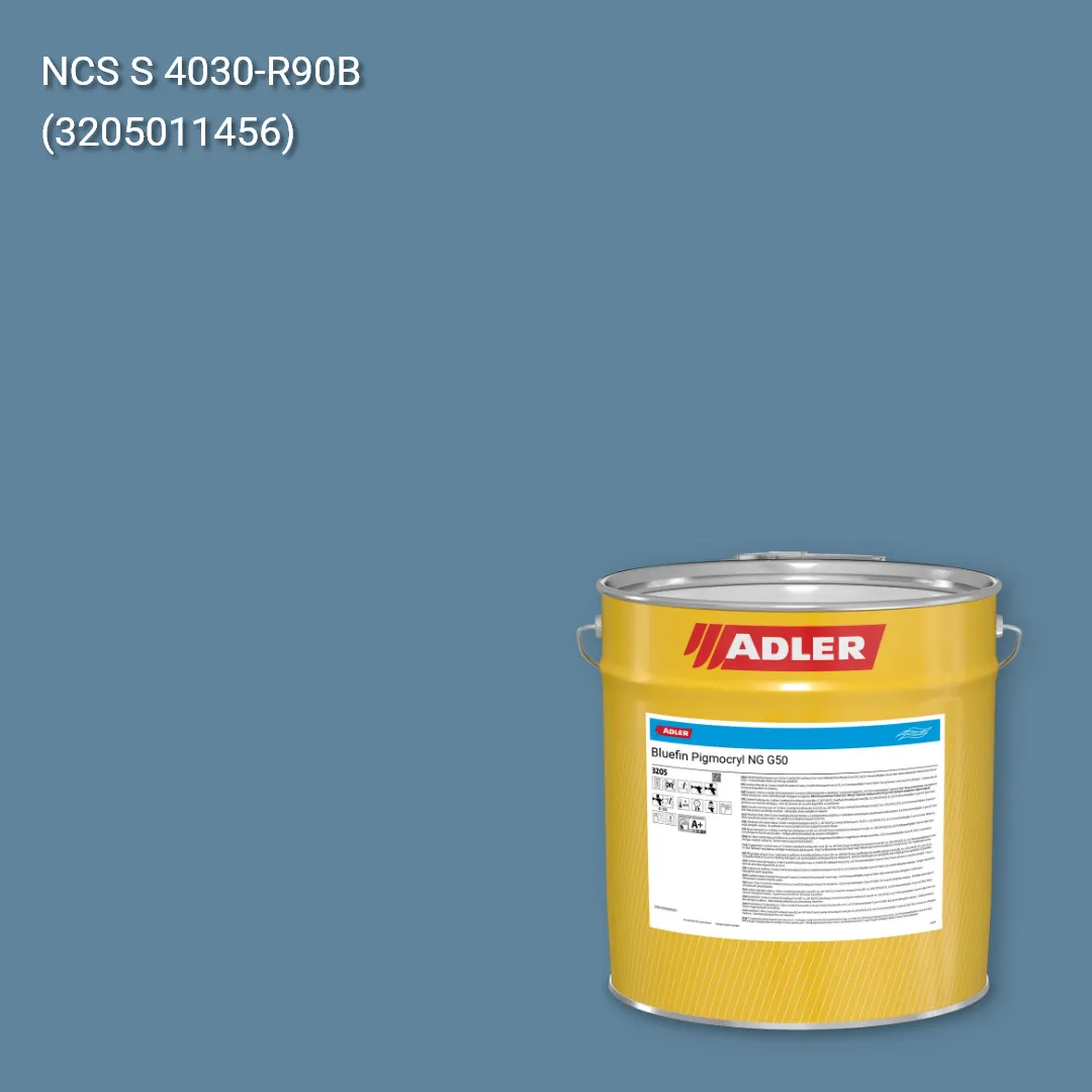 Лак меблевий Bluefin Pigmocryl NG G50 колір NCS S 4030-R90B, Adler NCS S