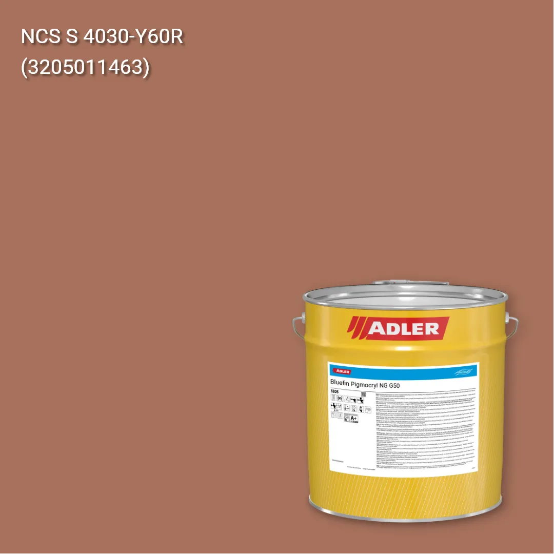 Лак меблевий Bluefin Pigmocryl NG G50 колір NCS S 4030-Y60R, Adler NCS S