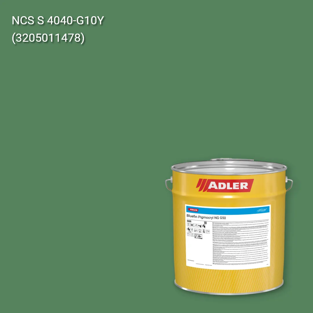 Лак меблевий Bluefin Pigmocryl NG G50 колір NCS S 4040-G10Y, Adler NCS S