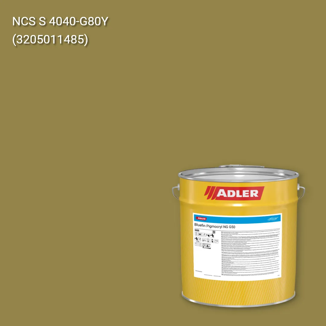 Лак меблевий Bluefin Pigmocryl NG G50 колір NCS S 4040-G80Y, Adler NCS S